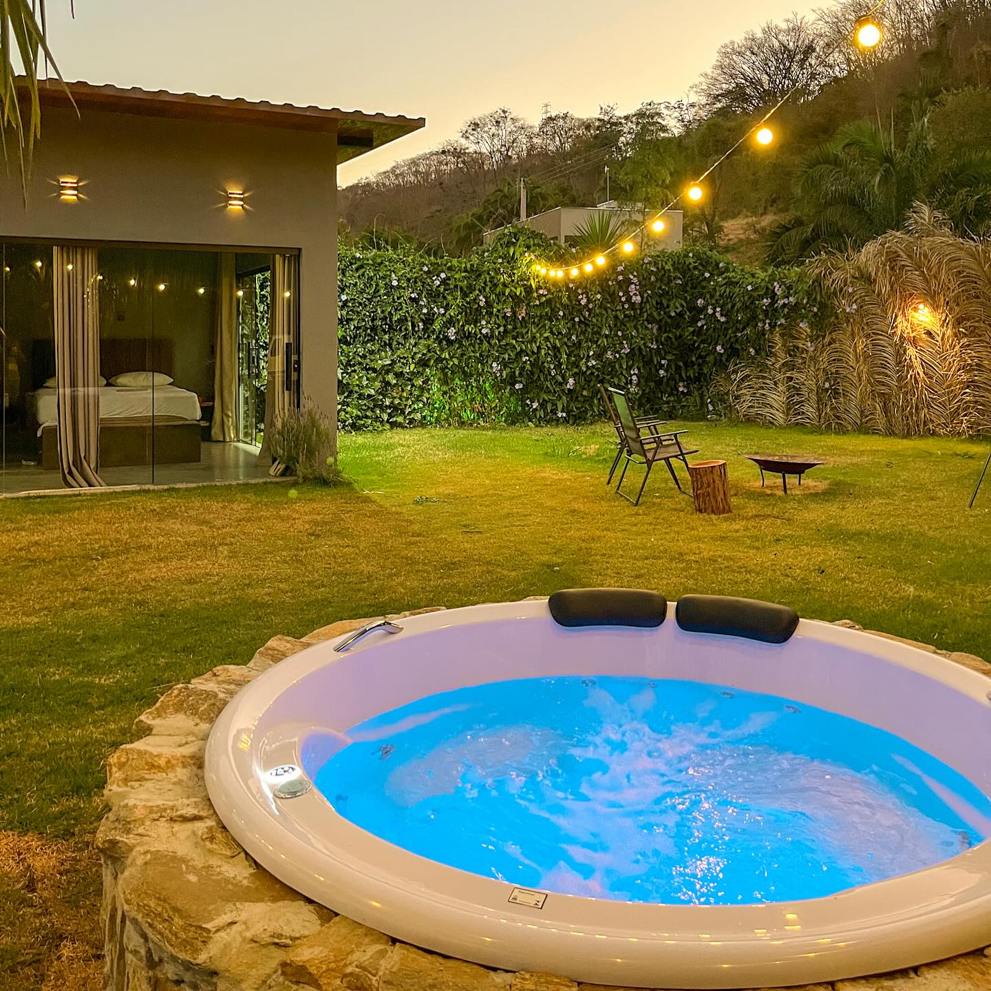 Hidromassagem com vista