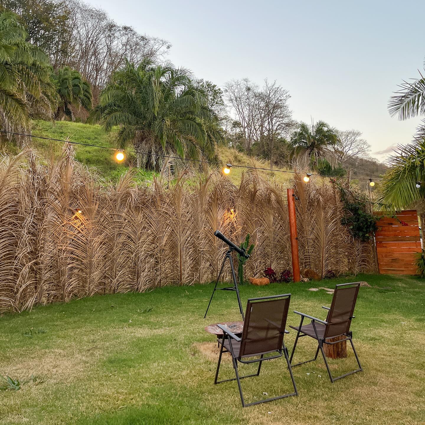 Telescópio para observar o céu